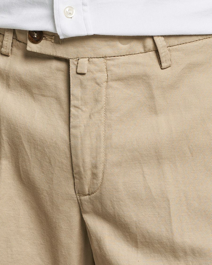 Herre | Shorts | Briglia 1949 | Linen/Cotton Shorts Beige