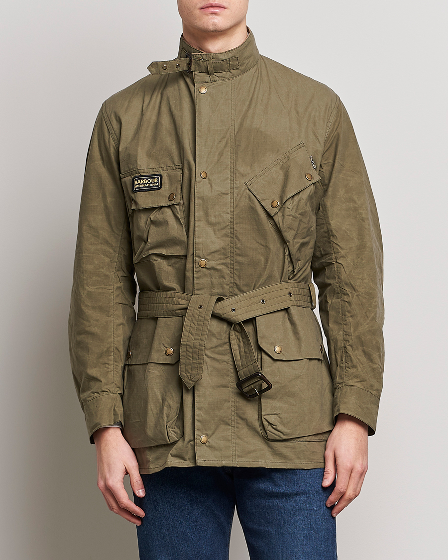 Herre |  | Barbour International | City Casual Field Jacket Olive