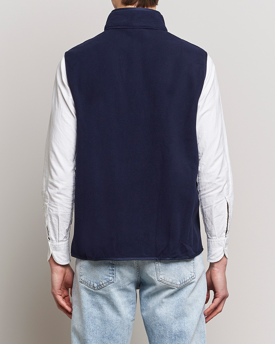 Herre | Vester | Barbour International | Oak Fleece Gilet Ink Navy