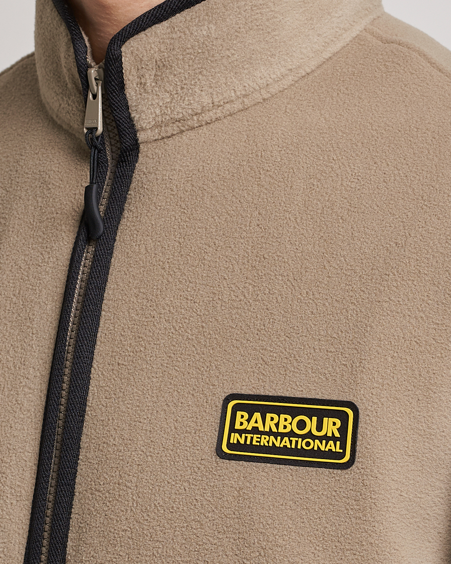 Herre | Gensere | Barbour International | Oak Fleece Gilet Concrete