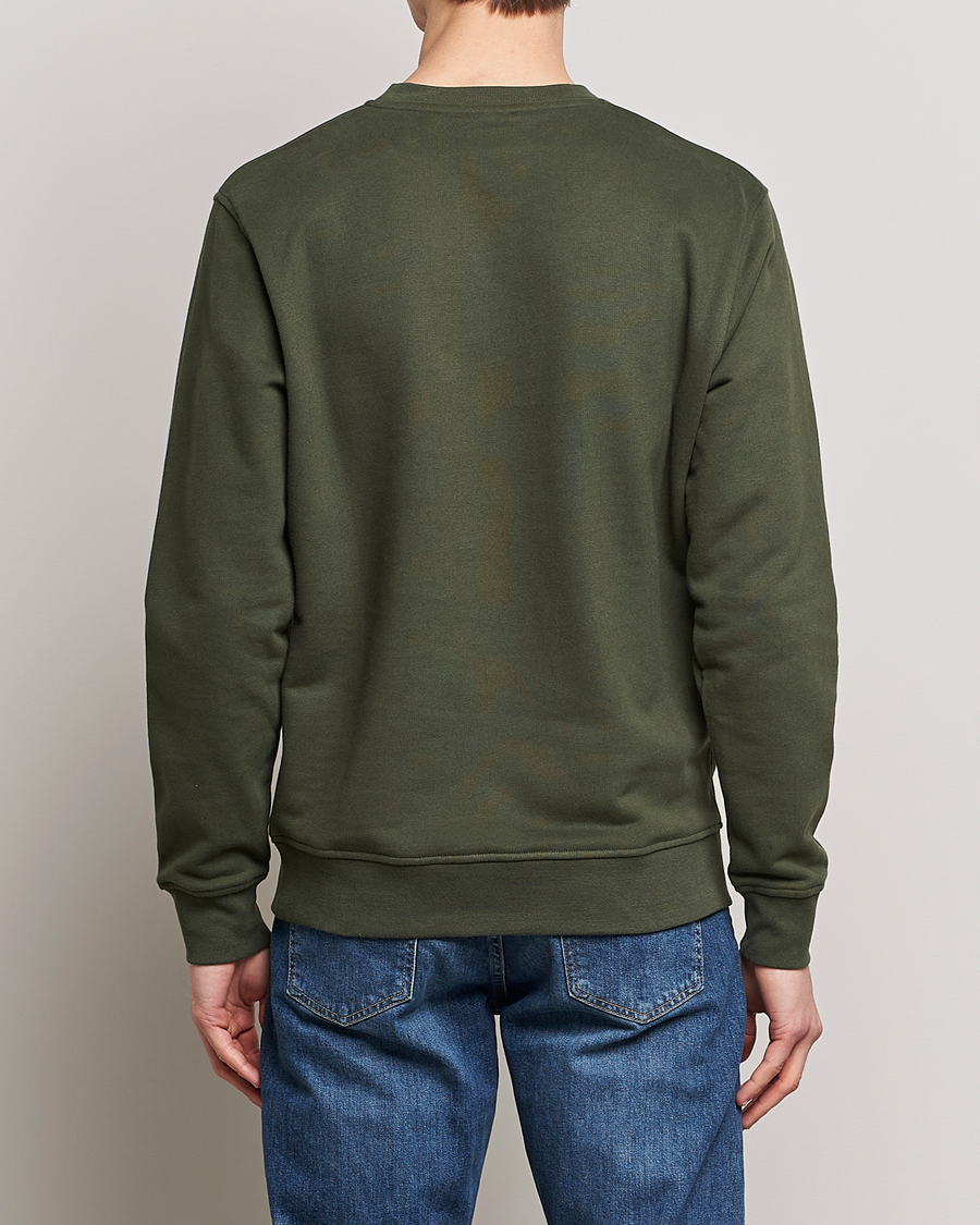Herre | Gensere | Barbour International | Roadster Crew Neck Sweatshirt Forrest Green
