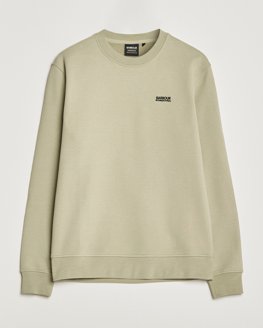 Herre | Gensere | Barbour International | Roadster Crew Neck Sweatshirt Cavaliry Sun