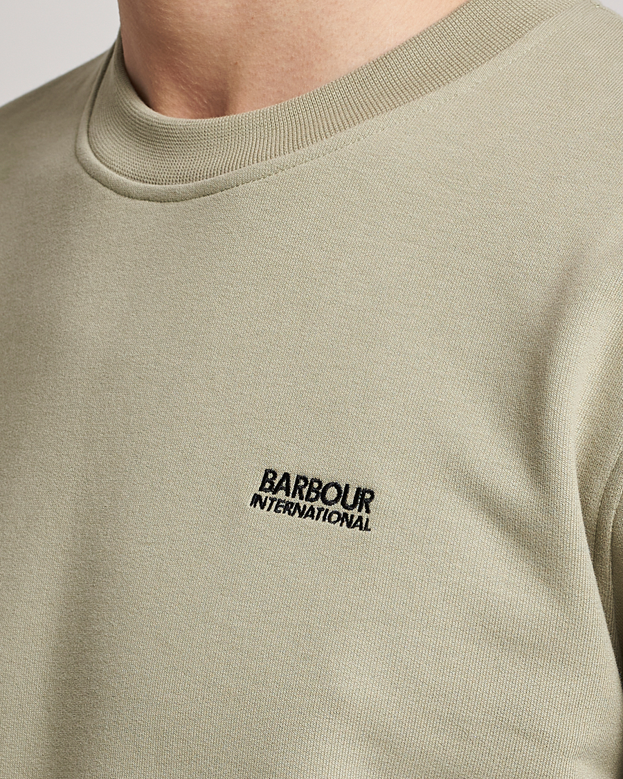 Herre | Gensere | Barbour International | Roadster Crew Neck Sweatshirt Cavaliry Sun