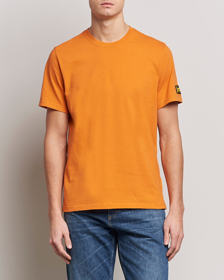 Herre | Barbour International | Barbour International | Devise Crew Neck T-Shirt Amber Orange