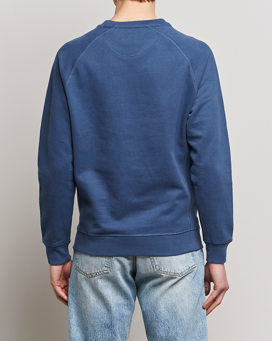 Herre | Gensere | Barbour International | Holtz Steve McQueen Crew Neck Sweatshirt Blue