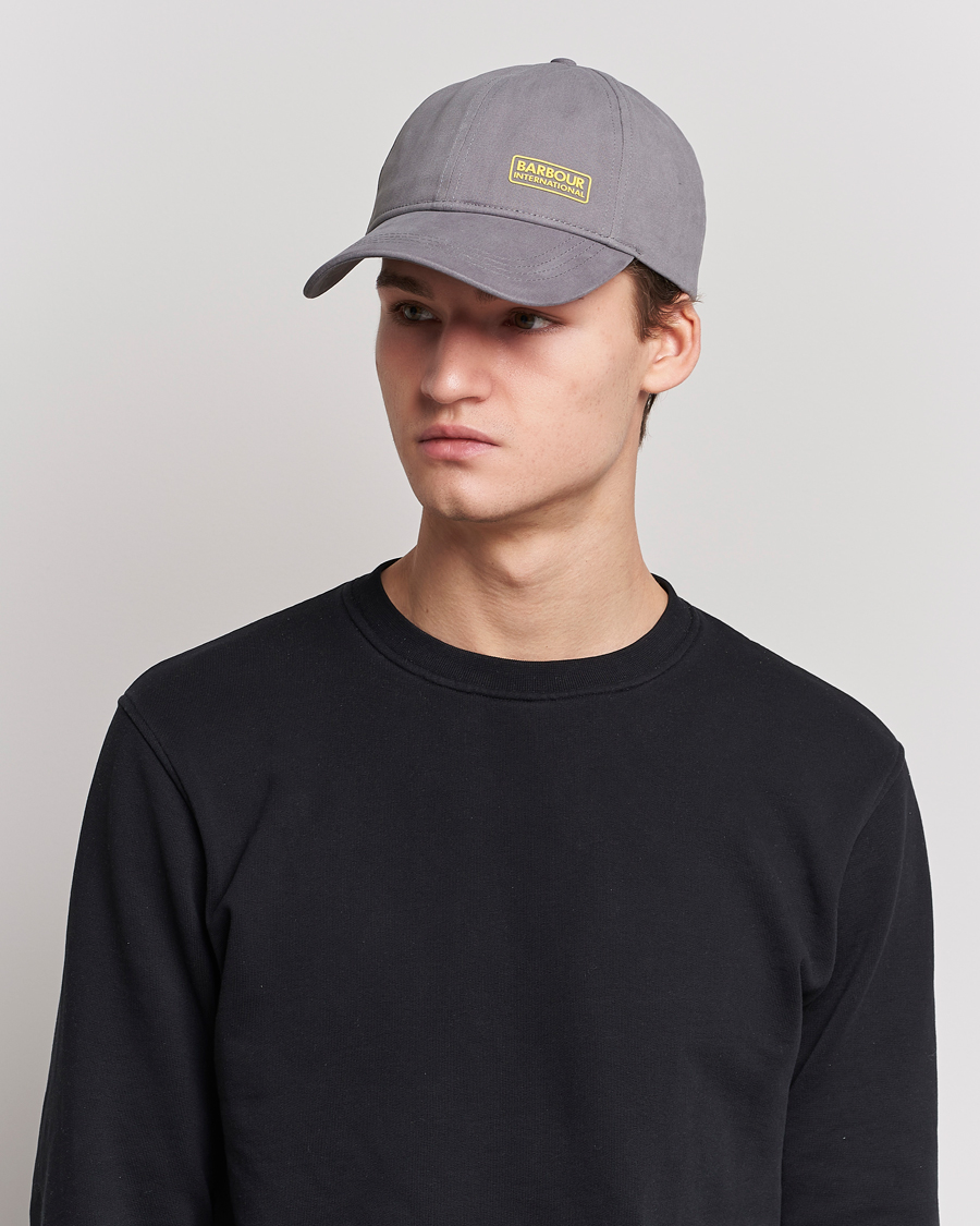 Herre |  | Barbour International | Norton Drill Sports Cap Gargoyle Grey