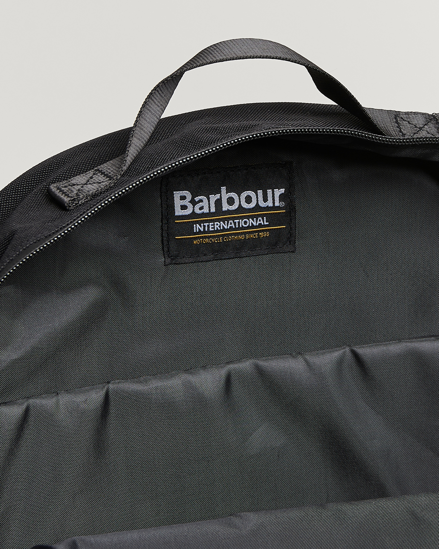 Herre | Barbour International Knockhill Backpack Black | Barbour International | Knockhill Backpack Black