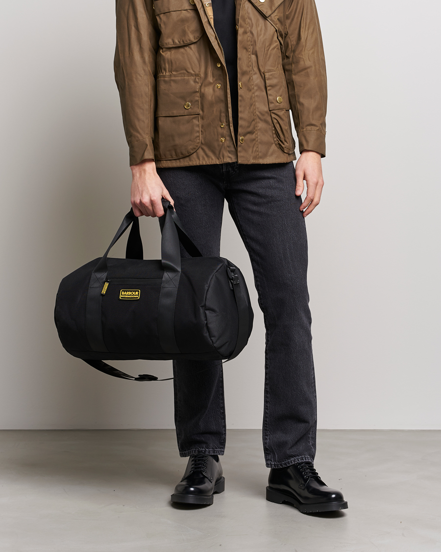 Herre | Barbour International Knockhill Holdall Black | Barbour International | Knockhill Holdall Black