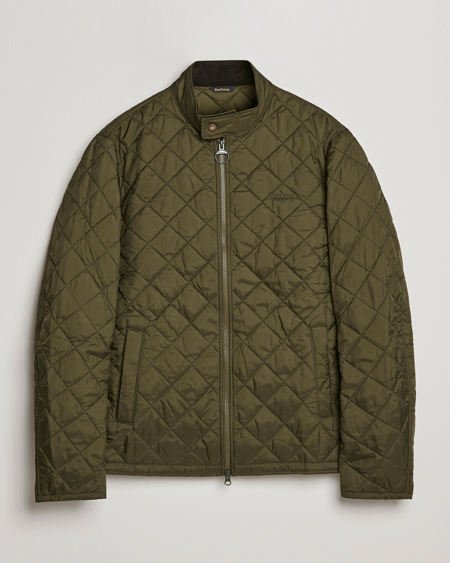 Herre | Jakker | Barbour Lifestyle | Hann Quilted Jacket Olive