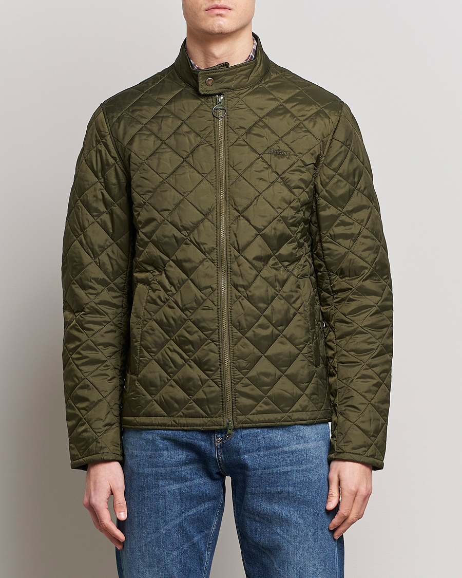 Herre |  | Barbour Lifestyle | Hann Quilted Jacket Olive
