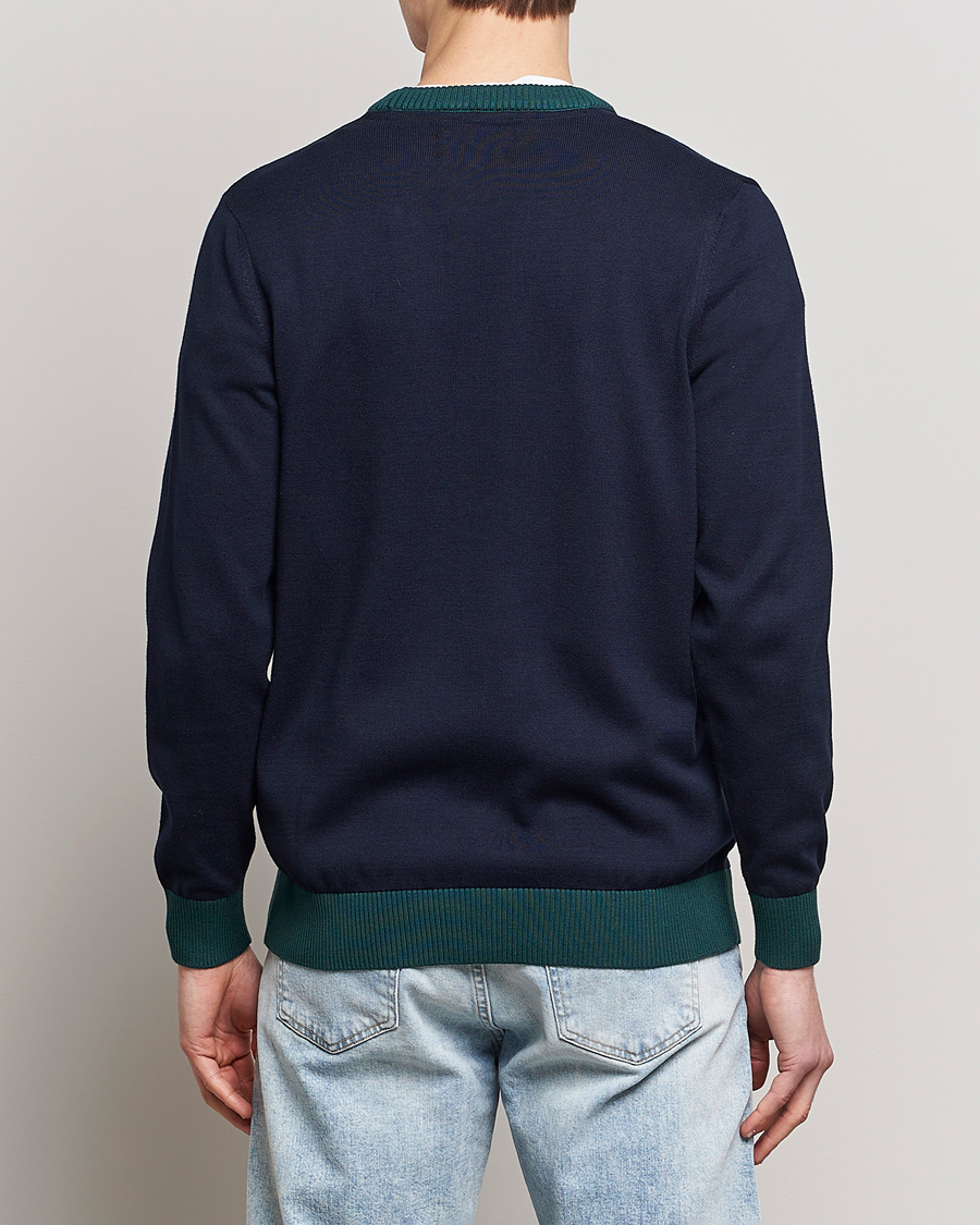Herre | Gensere | Barbour Lifestyle | Sheldonian Knitted Cardigan Navy