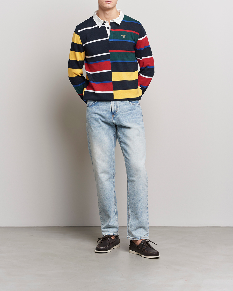 Herre | Gensere | Barbour Lifestyle | Radcliff Knitted Rugby Multi