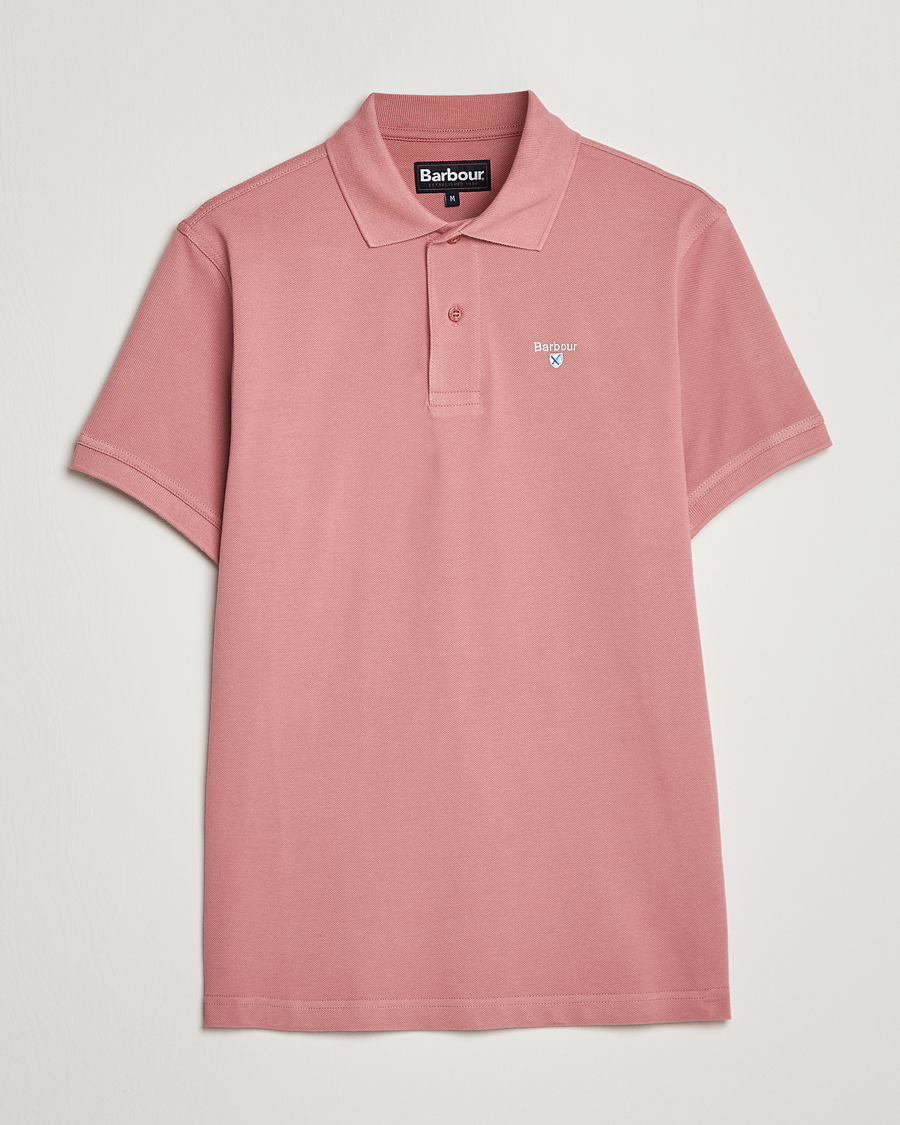 Herre | Pikéer | Barbour Lifestyle | Sports Polo Faded Pink