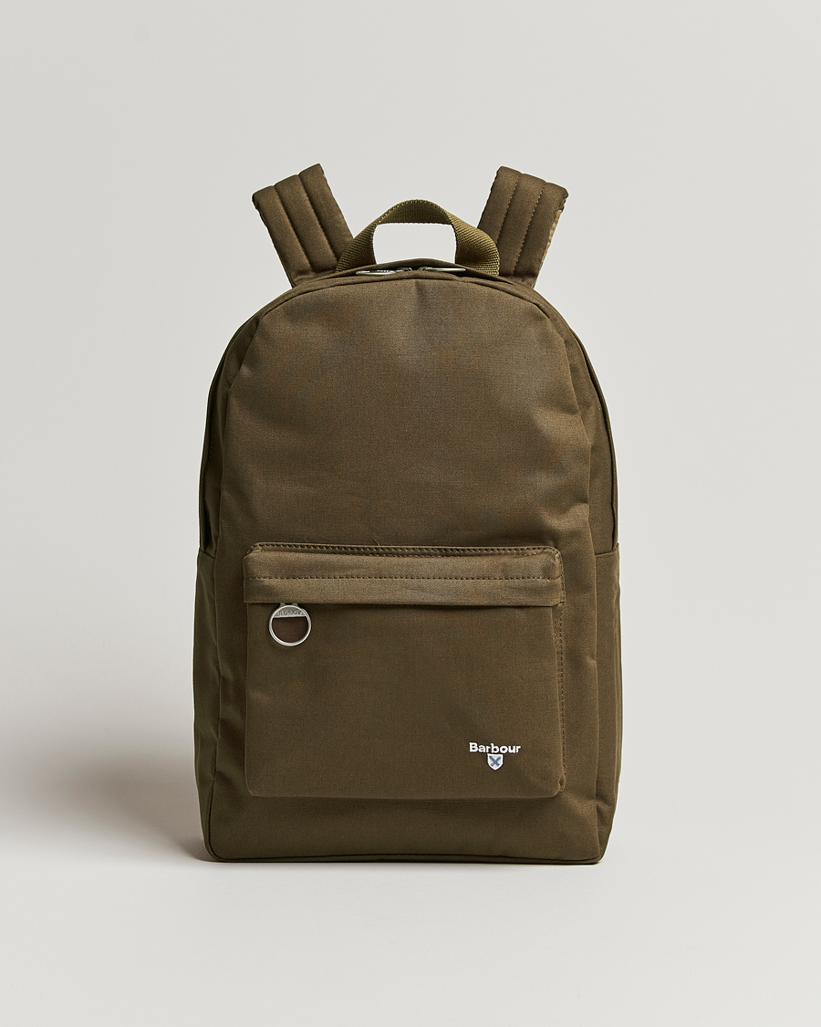Herre |  | Barbour Lifestyle | Cascade Canvas Backpack Olive