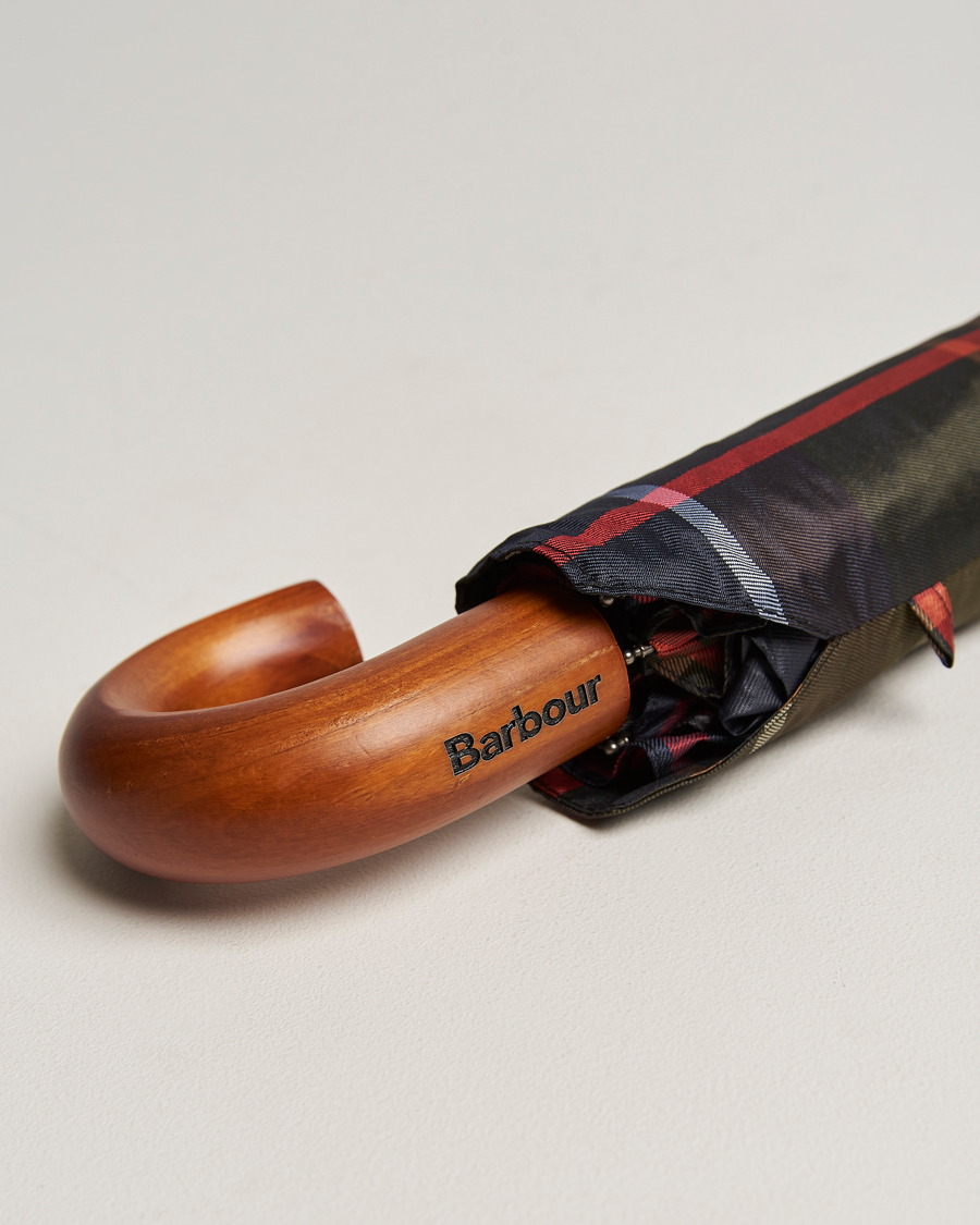 Herre | Paraplyer | Barbour Lifestyle | Telescopic Tartan Umbrella Classic Classic