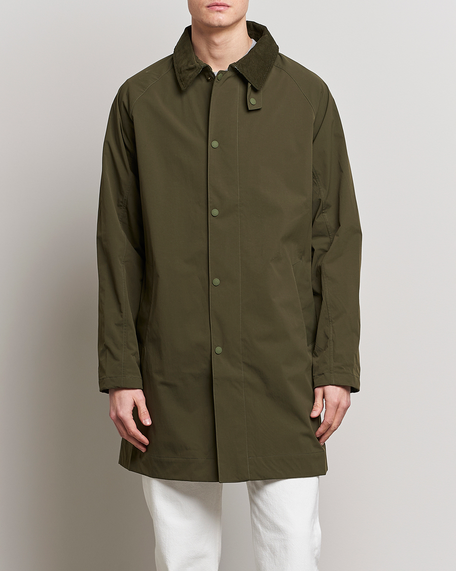 Herre | Barbour | Barbour White Label | Ashi Mac Casual Coat Olive