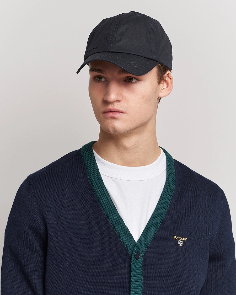 Herre | Assesoarer | Barbour Lifestyle | Wax Sports Cap Navy