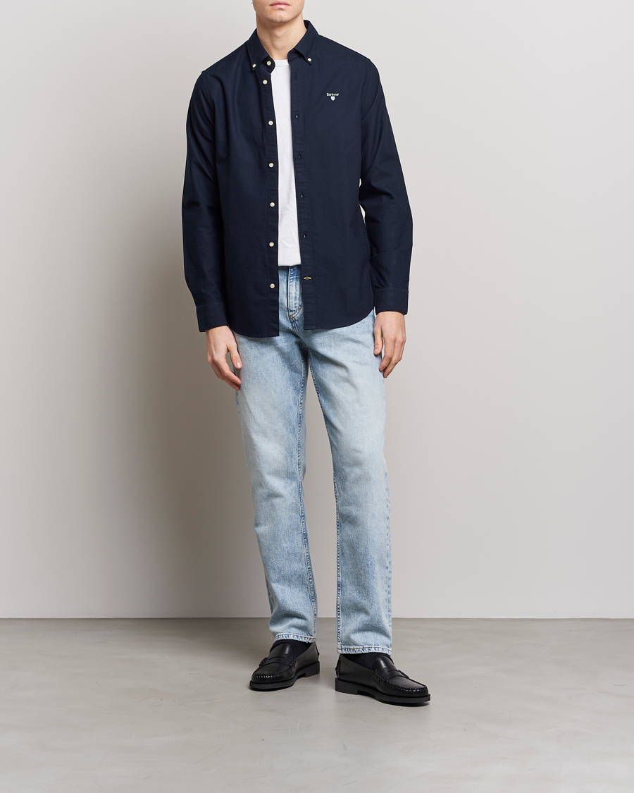 Herre | Skjorter | Barbour Lifestyle | Tailored Fit Oxford 3 Shirt Navy