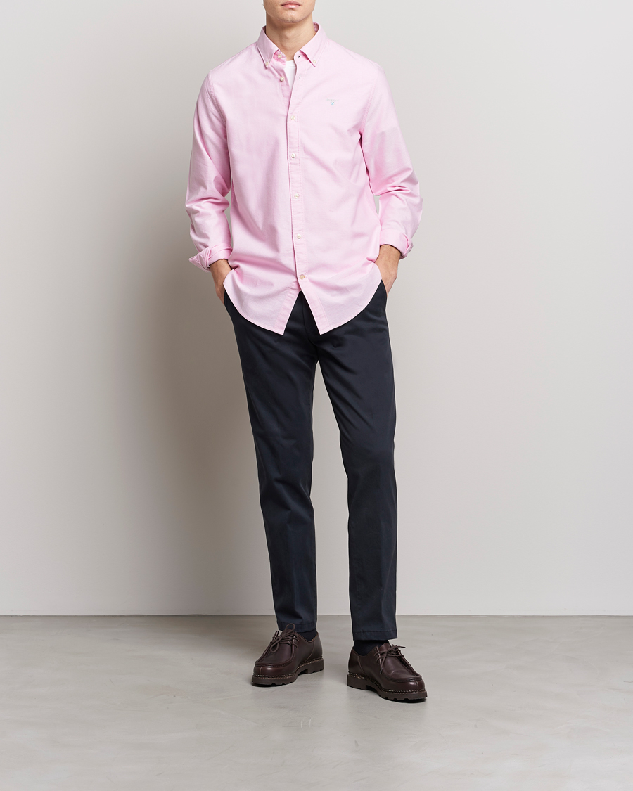 Herre | Skjorter | Barbour Lifestyle | Tailored Fit Oxford 3 Shirt Pink