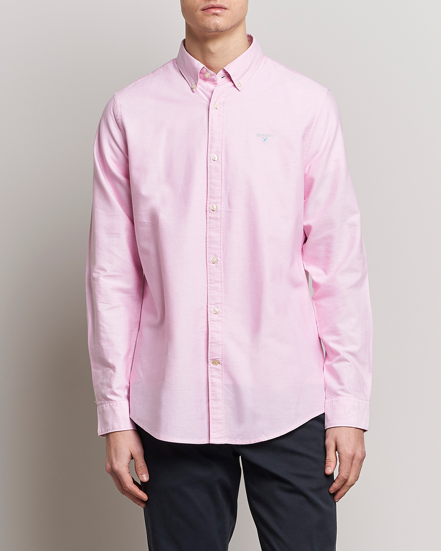 Herre | Barbour | Barbour Lifestyle | Tailored Fit Oxford 3 Shirt Pink