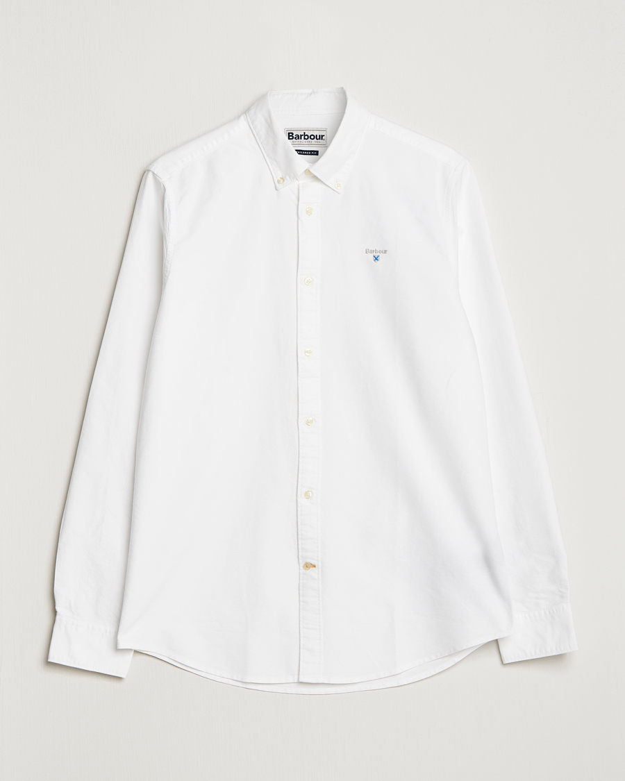 Herre | Skjorter | Barbour Lifestyle | Tailored Fit Oxford 3 Shirt White