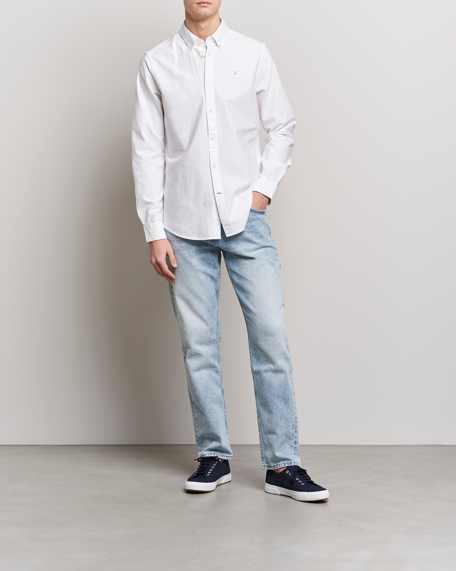 Herre | Skjorter | Barbour Lifestyle | Tailored Fit Oxford 3 Shirt White