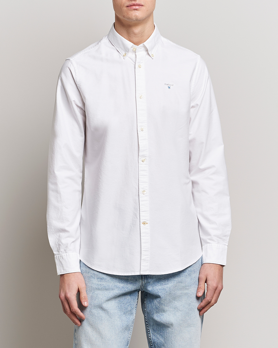 Herre | Barbour Lifestyle | Barbour Lifestyle | Tailored Fit Oxford 3 Shirt White
