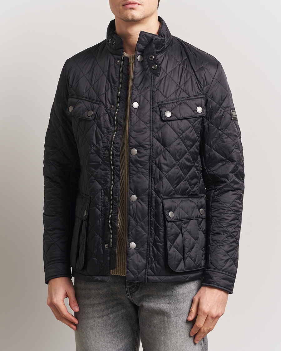 Herre | Høstjakker | Barbour International | Ariel Quilted Jacket Black