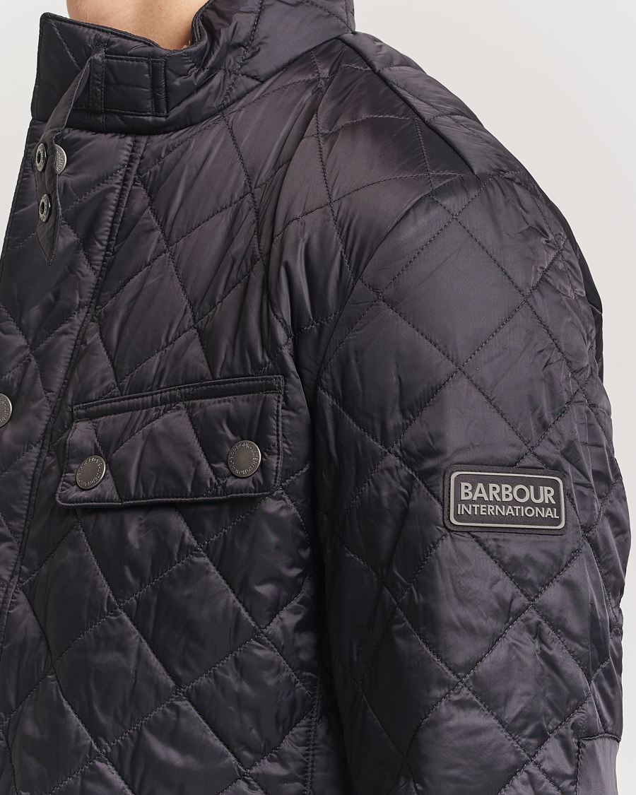 Herre | Jakker | Barbour International | Ariel Quilted Jacket Black