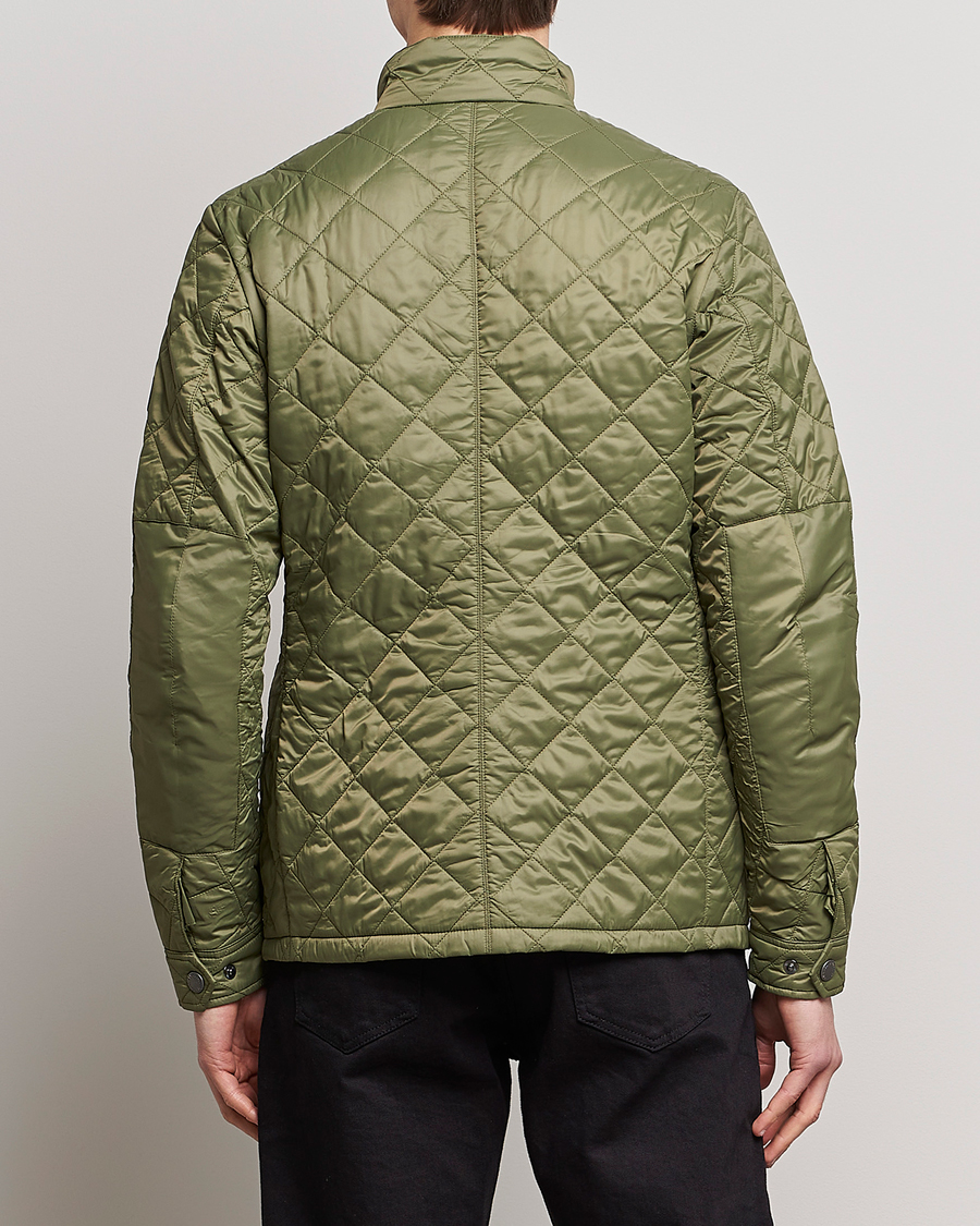 Herre | Jakker | Barbour International | Ariel Quilted Jacket Light Moss