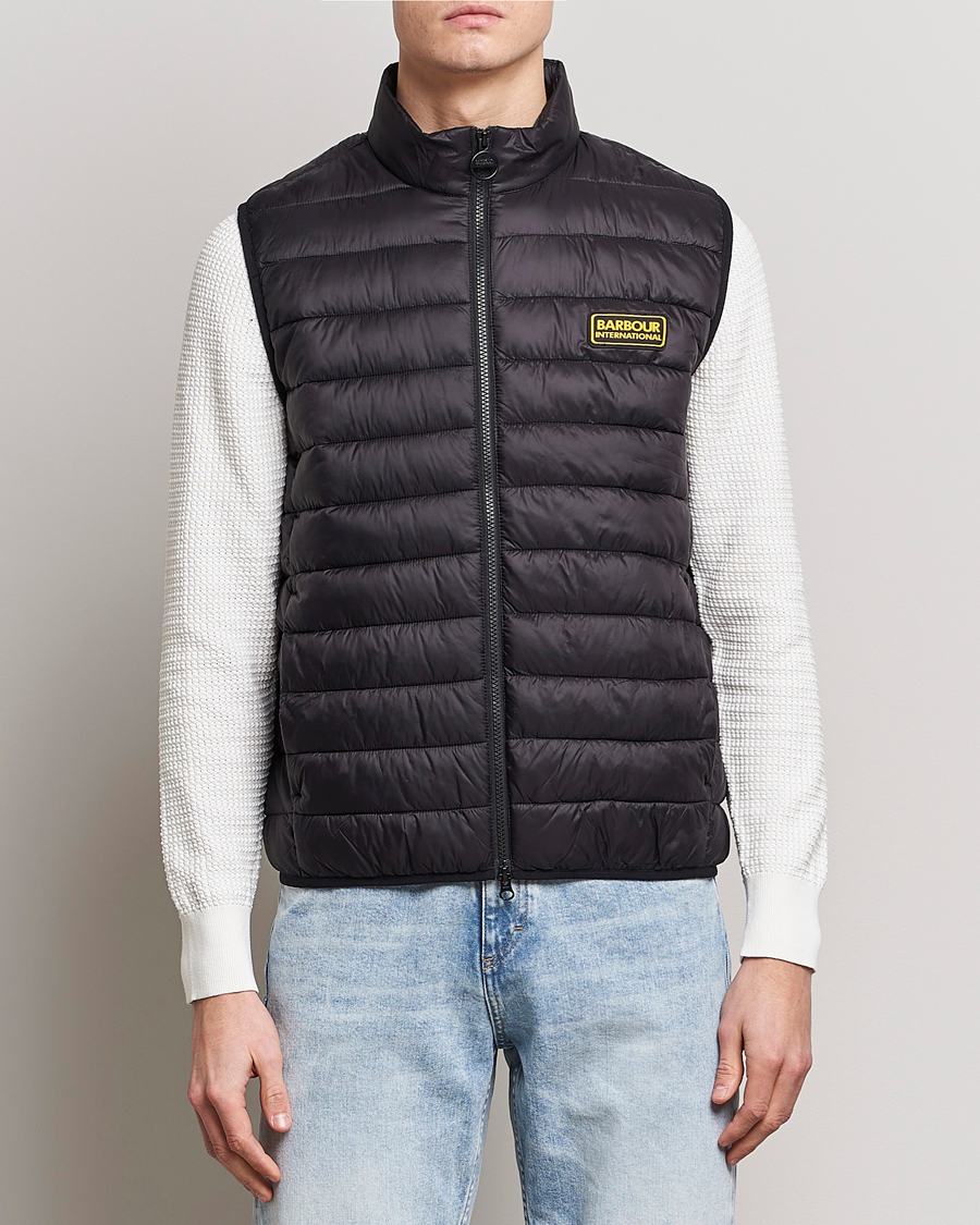 Herre |  | Barbour International | Racer Reed Gilet Black