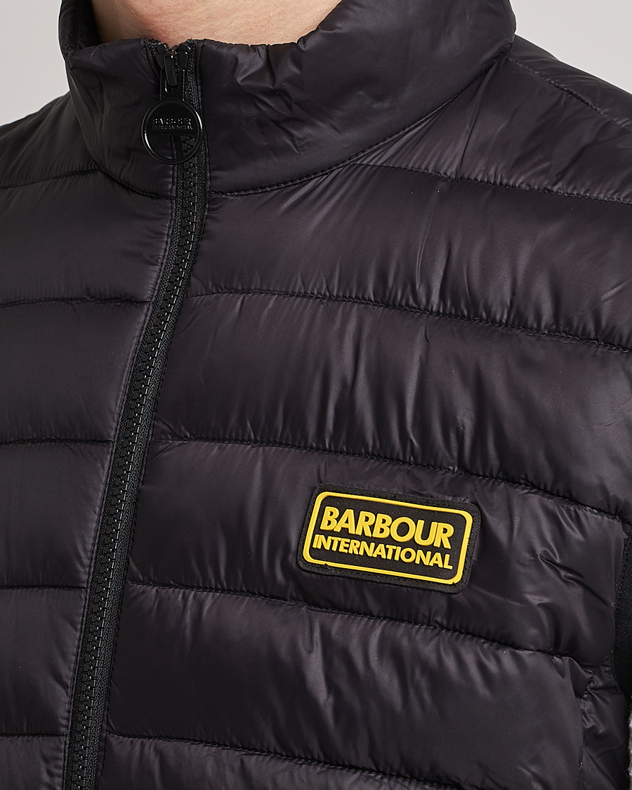 Herre | Barbour International Racer Reed Gilet Black | Barbour International | Racer Reed Gilet Black
