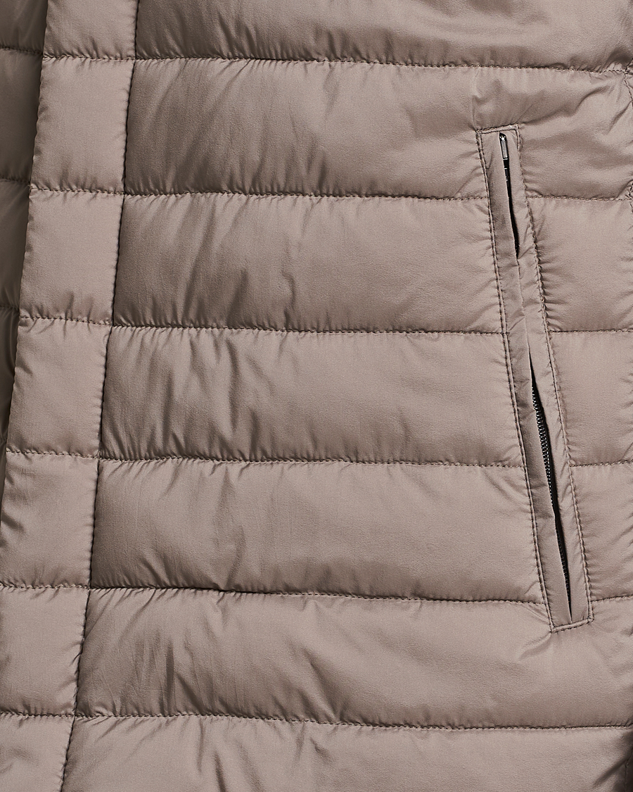 Herre | Vester | Herno | Nuage Matt Nylon Vest Taupe