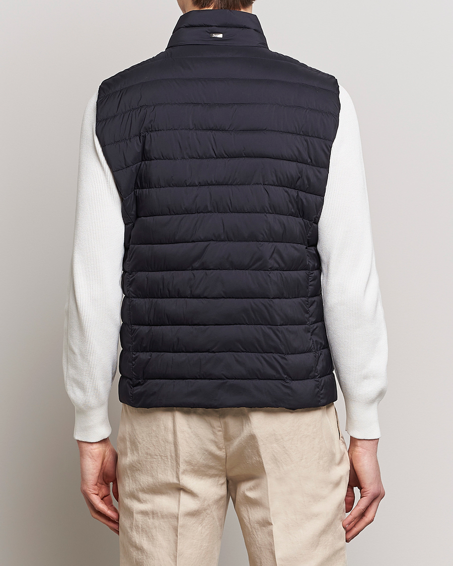 Herre | Vester | Herno | Nuage Matt Nylon Vest Midnight