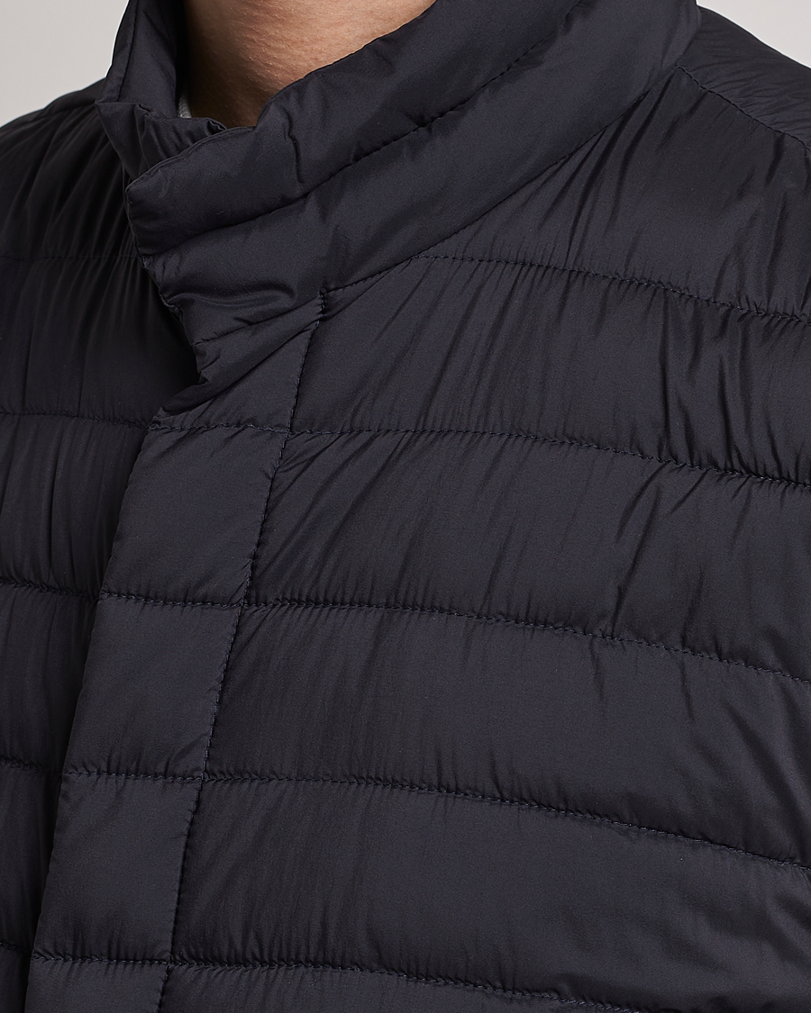 Herre | Vester | Herno | Nuage Matt Nylon Vest Midnight