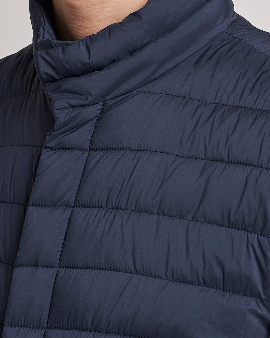 Herre | Vester | Herno | Nuage Matt Nylon Vest Navy