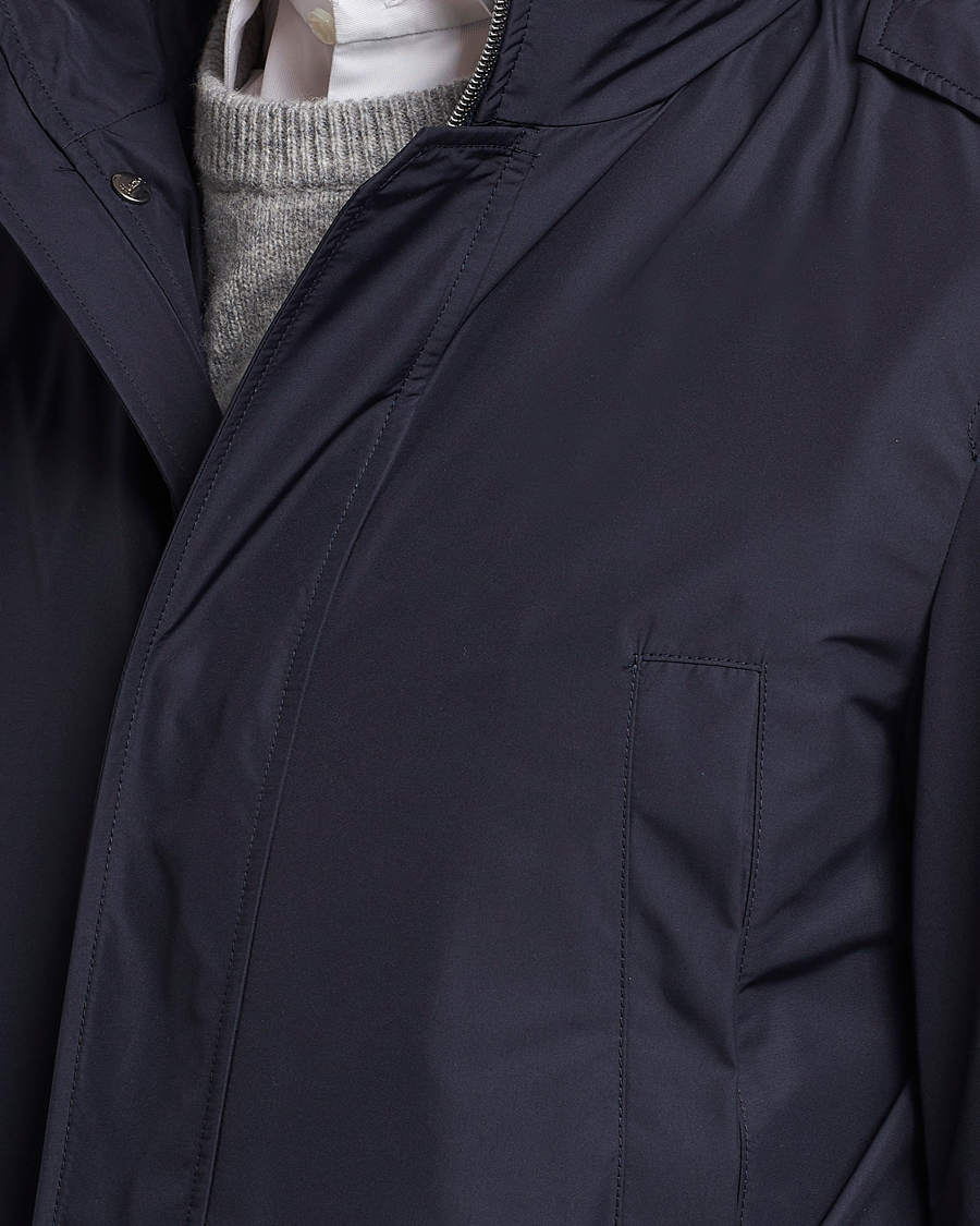 Herre | Jakker | Herno | Nylon Field Jacket Navy