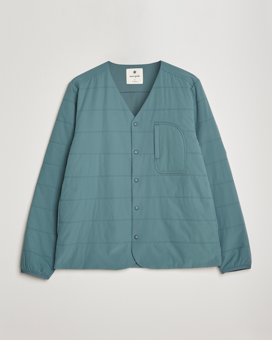 Herre | Gensere | Snow Peak | Flexible Insulated Cardigan Balsam Green