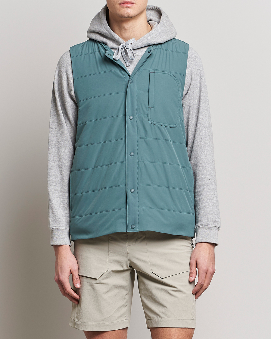 Herre | Cardigans | Snow Peak | Flexible Insulated Vest Balsam Green
