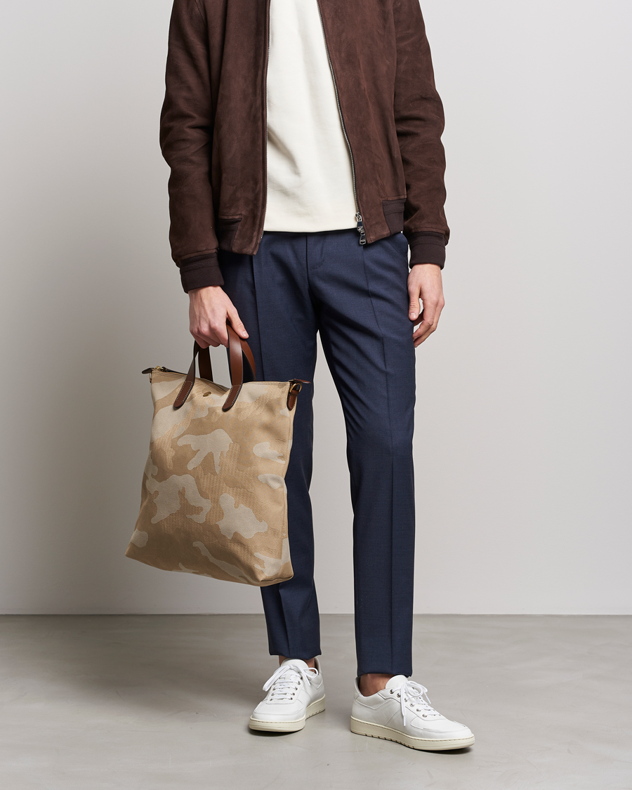 Herr |  | Mismo | M/S Canvas Shopper Shades of Dune/Cuoio