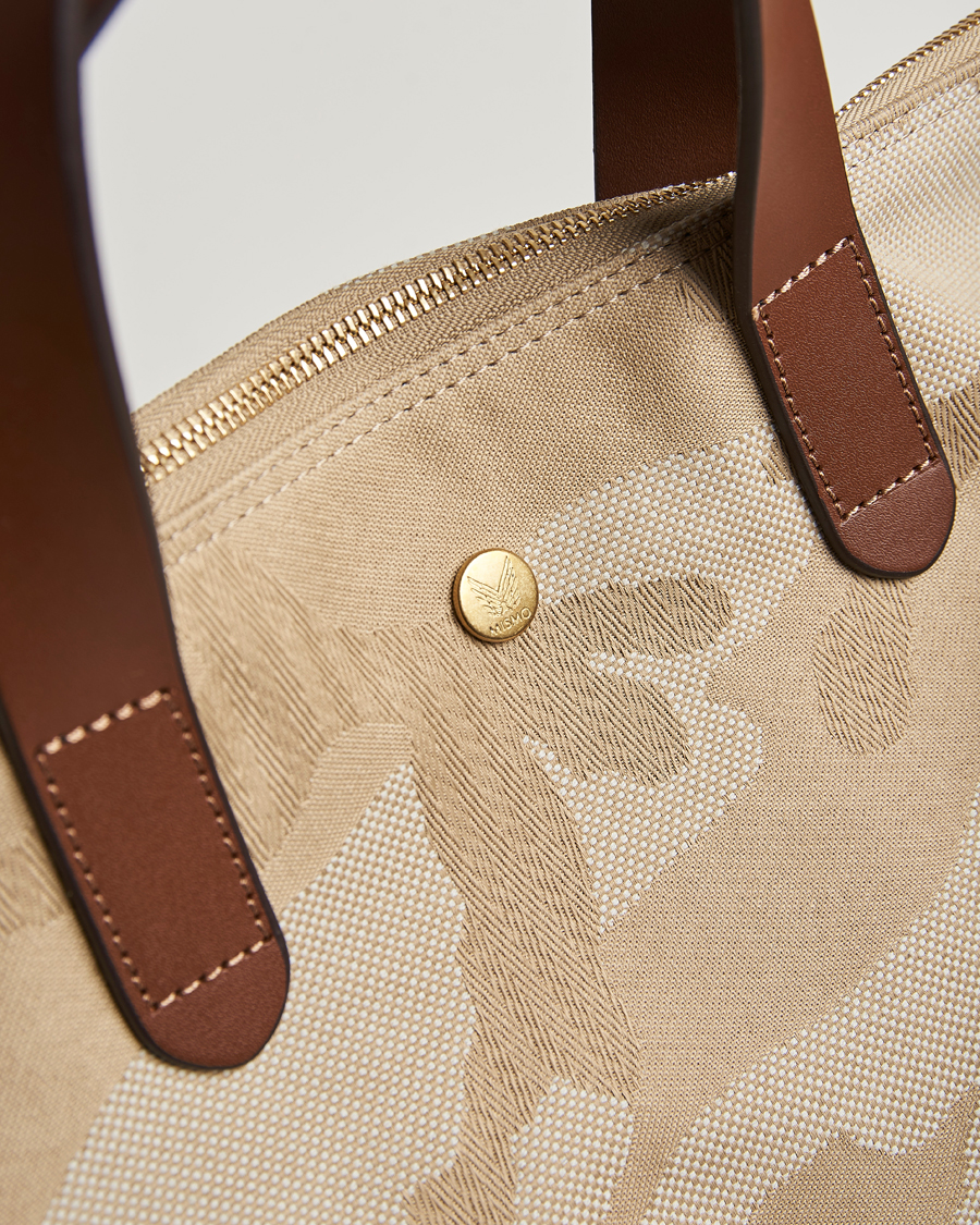 Herre | Mismo M/S Canvas Shopper Shades of Dune/Cuoio | Mismo | M/S Canvas Shopper Shades of Dune/Cuoio