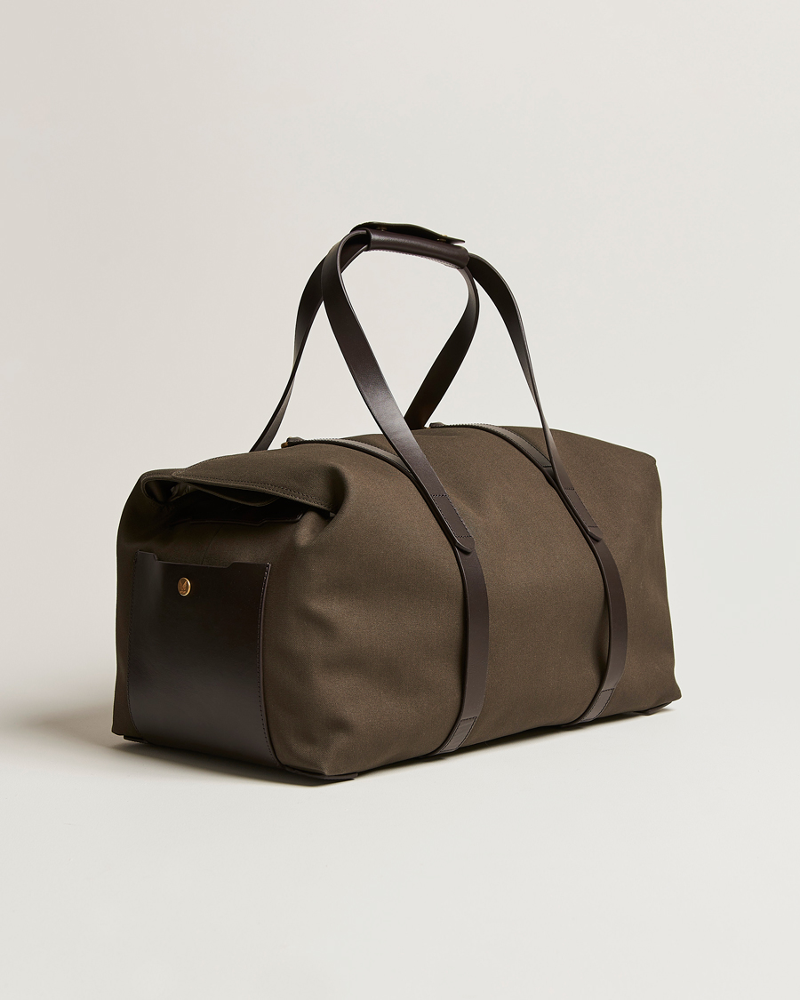 Herre | Mismo M/S Supply Weekendbag Army/Dark Brown | Mismo | M/S Supply Weekendbag Army/Dark Brown