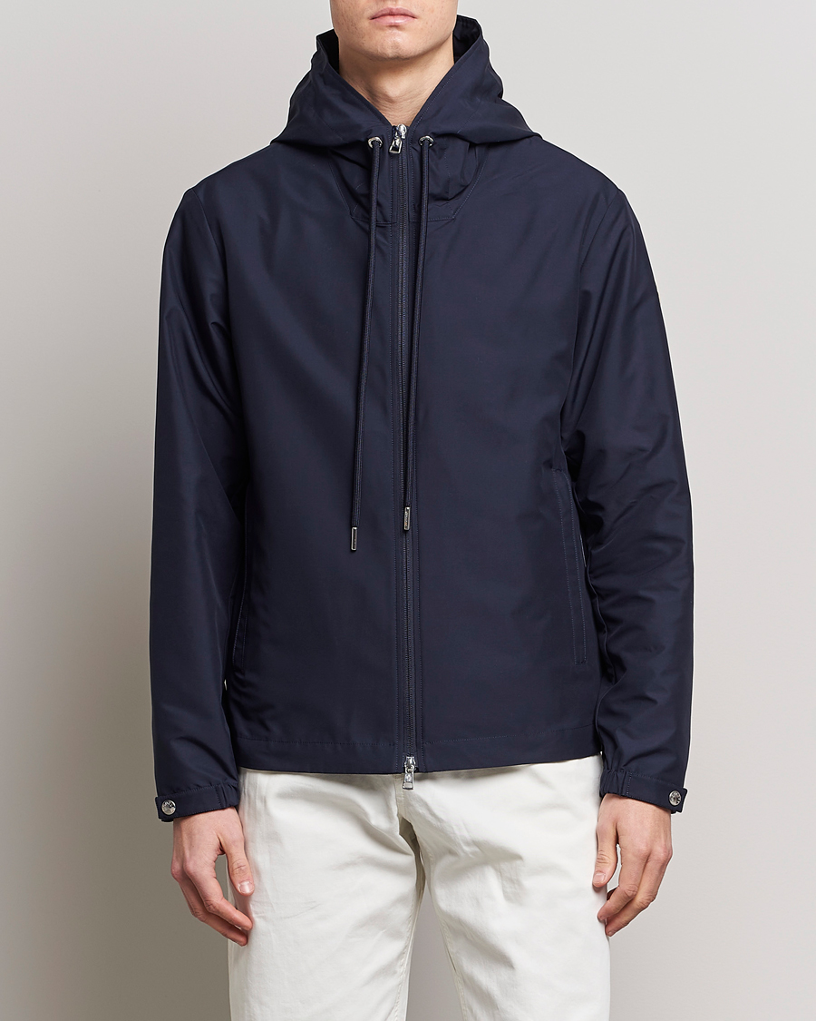Herre | Jakker | Moncler | Atria Hooded Jacket Navy
