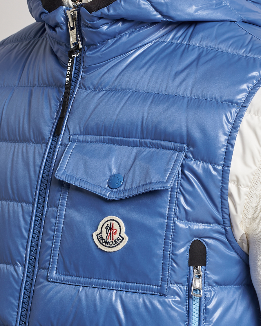 Herre | Vester | Moncler | Ragot Down Vest Light Blue