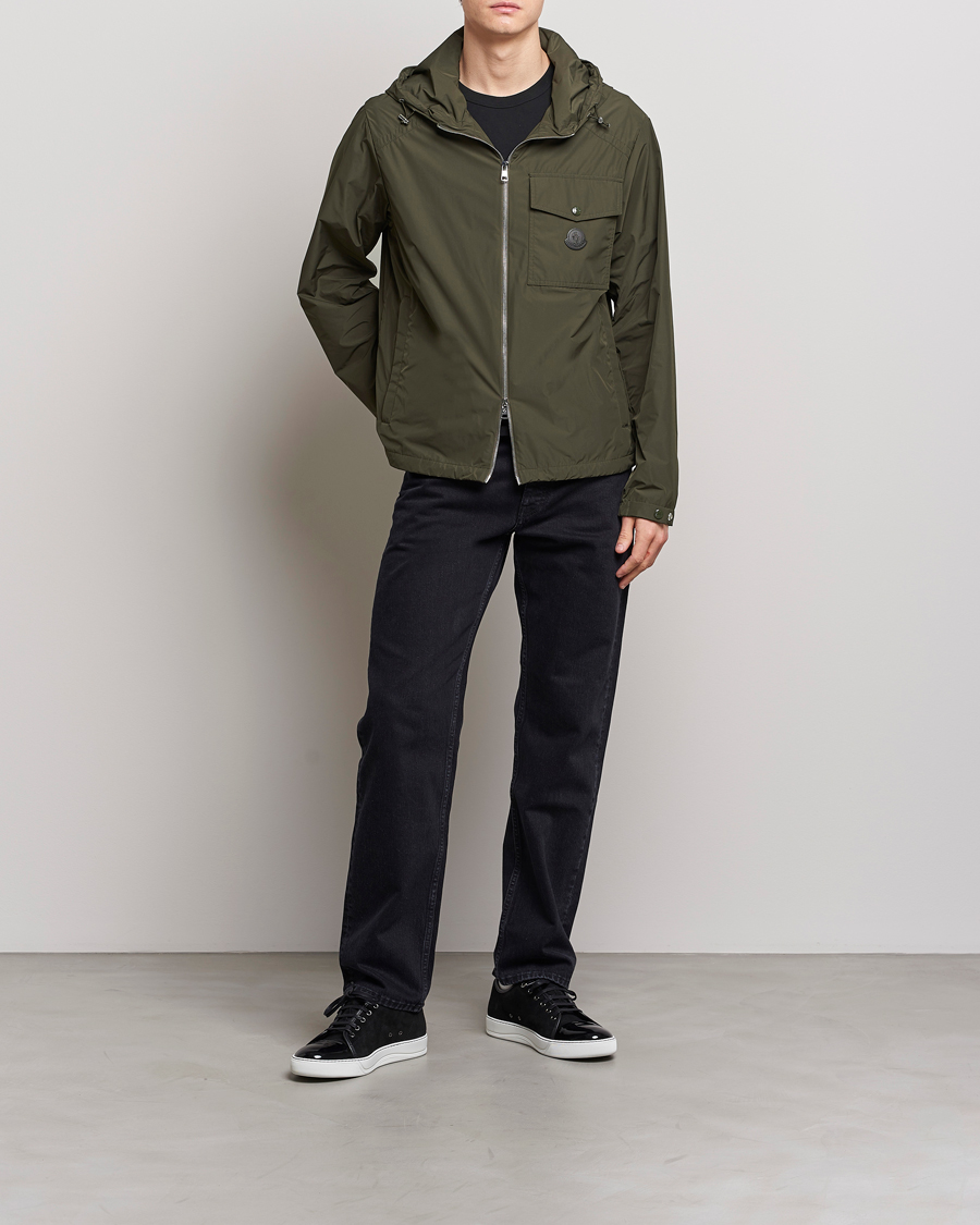 Herre | Jakker | Moncler | Fuyue Hooded Jacket Military Green