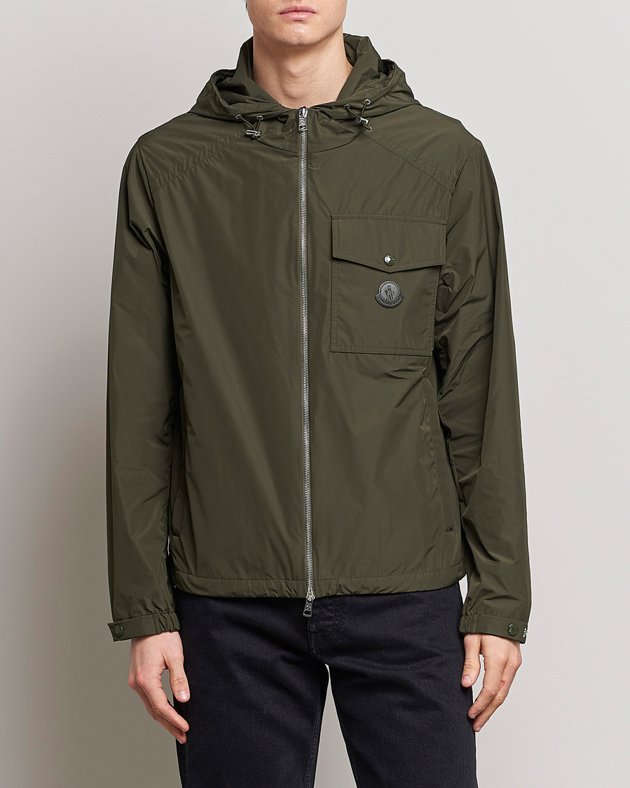 Herre | Jakker | Moncler | Fuyue Hooded Jacket Military Green