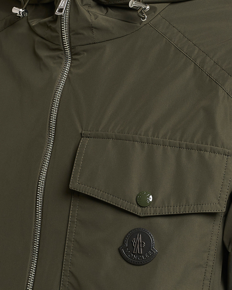 Herre | Jakker | Moncler | Fuyue Hooded Jacket Military Green