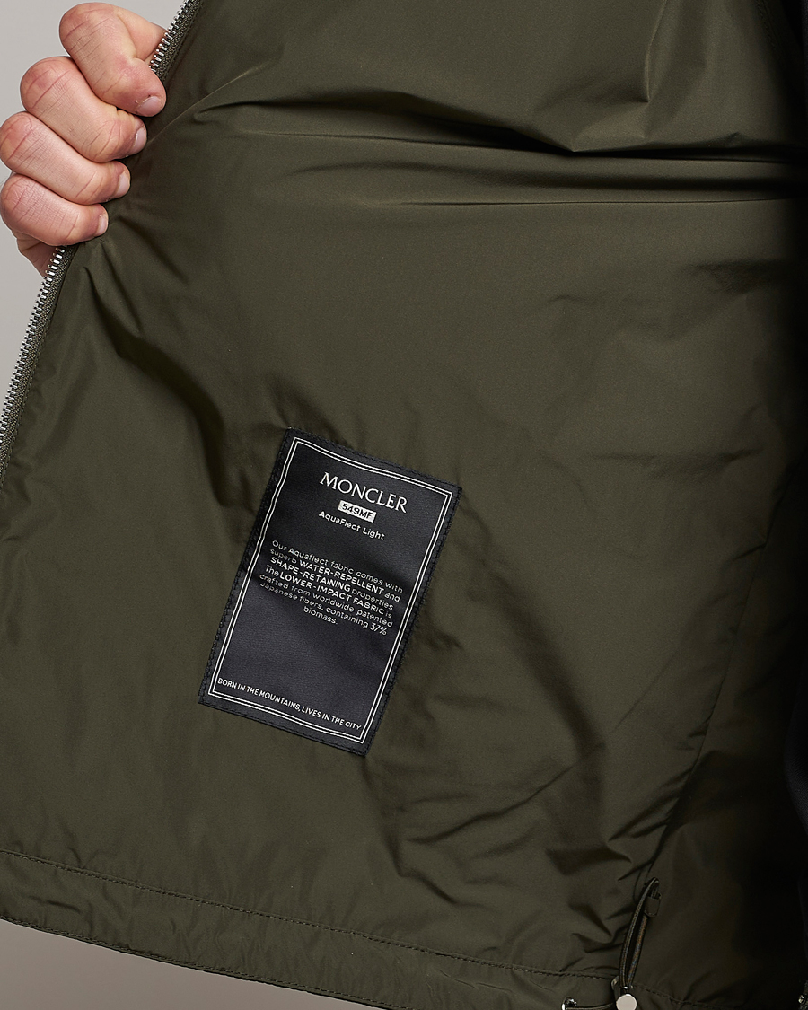 Herre | Jakker | Moncler | Fuyue Hooded Jacket Military Green
