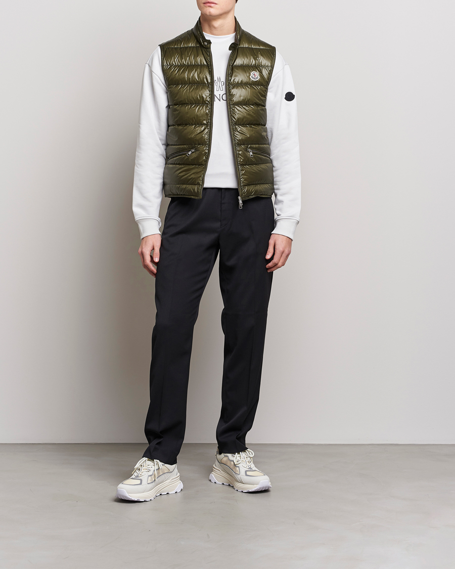 Herre | Vester | Moncler | Gui Down Vest Military Green