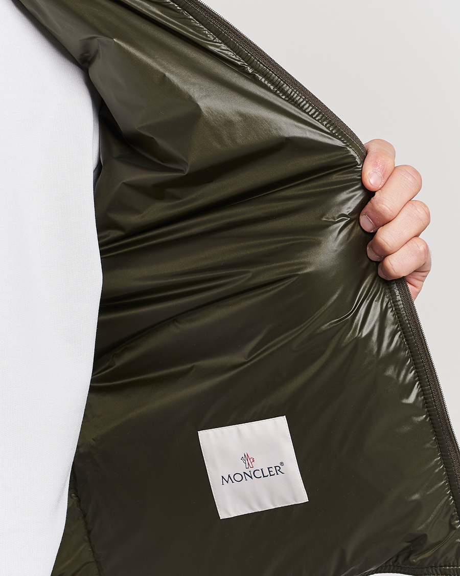 Herre | Vester | Moncler | Gui Down Vest Military Green